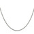 22" Sterling Silver Rhodium-plated 1.7mm Diamond-cut Rope Chain Necklace