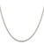 Sterling Silver 2.3mm Solid Rope Chain QDR040-24