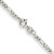 20" Sterling Silver 2.5mm Figaro Chain Necklace