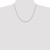 20 inch Sterling Silver Rhodium-plated 1.5mm Box Chain Necklace