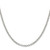 24" Sterling Silver 3mm Semi-solid Rolo Chain Necklace