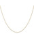 14K Yellow Gold .4 mm Carded Cable Rope Chain 4RY-13