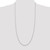 30" Sterling Silver Rhodium-plated 1.95mm Cable Chain Necklace