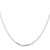 Sterling Silver Polished 1mm Square Snake Chain QSQ035-24