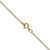 10k Yellow Gold .42mm Carded Curb Chain 10K6CY-18