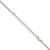 18" Sterling Silver 1.75mm Box Chain Necklace w/2in ext.