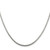 16" Sterling Silver 2mm Round Snake Chain Necklace
