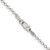 36" Sterling Silver 2mm Rolo Chain Necklace with Lobster Clasp
