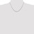 18" Sterling Silver 1.25mm Snake Chain Necklace w/2in ext.
