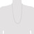 28" Sterling Silver 1.3mm Solid Rope Chain Necklace