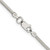 16" Sterling Silver 2mm Diamond-cut Snake Chain Necklace