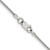 18" Sterling Silver 1.5mm Round Snake Chain Necklace