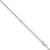 18" Sterling Silver 1.5mm Round Box Chain Necklace w/2in ext.