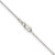 20" Sterling Silver 1mm Round Snake Chain Necklace