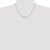 Sterling Silver Polished 1mm Square Snake Chain QSQ035-18