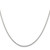 20" Sterling Silver Rhodium-plated 1.95mm Cable Chain Necklace