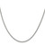 14" Sterling Silver 2mm Curb Chain Necklace