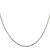 22" Sterling Silver 1.35mm Twisted Box Chain Necklace