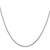18" Sterling Silver 1.2mm Snake Chain Necklace w/2in ext.