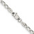 Amore La Vita Sterling Silver Rhodium-plated Polished 3.2mm 7 inch Open Link with Lobster Clasp Chain Charm Bracelet Amore La Vita Sterling Silver Rhodium-plated Polished 3.2mm 7 inch Open Link with Lobster Clasp Chain Charm Bracelet