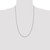 26" Sterling Silver 1.25mm Round Box Chain Necklace