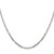 16" Sterling Silver 2.75mm Diamond-cut Forzantina Cable Chain Necklace
