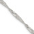 16" Sterling Silver 3mm Singapore Chain Necklace