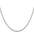 26" Sterling Silver 2mm Singapore Chain Necklace