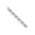 22" Sterling Silver 1.5mm Beveled Oval Cable Chain Necklace w/4in ext.