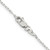 36" Sterling Silver 1.4mm Beveled Oval Cable Chain Necklace