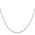 22" Sterling Silver 1.5mm Cable Chain Necklace w/4in ext.