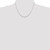 18" Sterling Silver 1.2mm Patterned Diamond-cut Snake Chain Necklace