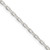 20" Sterling Silver 2.2mm Diamond-cut Long Link Cable Chain Necklace