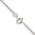 24" Sterling Silver 1.6mm Loose Rope Chain Necklace
