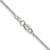 16" Sterling Silver 1.4mm Box Chain Necklace