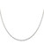 22" Sterling Silver 2mm Elongated Open Link Chain Necklace