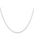 26" Sterling Silver 1mm Round Spiga Chain Necklace
