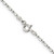 Sterling Silver 1.5mm Fancy Beaded Chain QK30-18