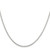 18" Sterling Silver 1.6mm Oval Fancy Rolo Chain Necklace