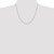 20" Sterling Silver 1.1mm Box Chain Necklace