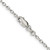 26" Sterling Silver 2.25mm Oval Cable Chain Necklace