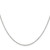 22" Sterling Silver 1mm Diamond-cut Long Link Cable Chain Necklace w/4in ext.
