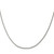 22" Sterling Silver 1.5mm Curb Chain Necklace