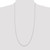 30" Sterling Silver 1mm Cable Chain Necklace