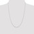 24" Sterling Silver 1mm Beaded Chain Necklace