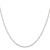 16" Sterling Silver 1.25mm Rolo with Beads Chain Necklace