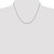 18" Sterling Silver 1.25mm Twisted Box Chain Necklace