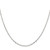 18" Sterling Silver 1.75mm Elongated Open Link Chain Necklace