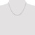 18" Sterling Silver 1.75mm Elongated Open Link Chain Necklace