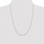 24" Sterling Silver 1.3mm Loose Rope Chain Necklace